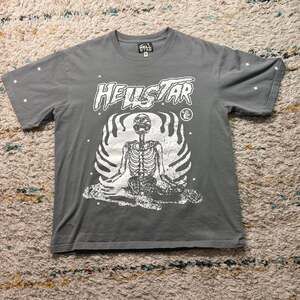 HELLSTAR Reach Your Inner Peace Gray Large rep
